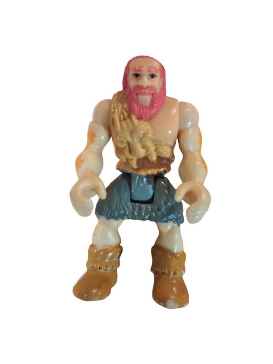 Imaginext Other - Imaginext Caveman 2004 Red Orange Hair 2.5" Figure Sabertooth Pirate